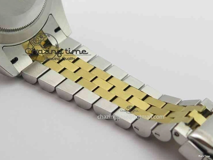 MiroTime 0125 Casual DateJust II 41mm SS YG BP Maker Best Edition White Dial On Jubilee Bracelet 3673